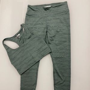Olive Green Workout Set
